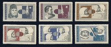 Bulgaria: 1966 Russian Space Achievements (1521-1526) MNH