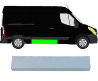 SchiebetüR Seitenleiste FüR Renault Master 2010 – 2021 Rechts