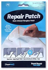 FCS Surf Zubehör SIMPLE PATCH REPAIR PATCH REGULAR PU 2026 Surfboardbag Finnen