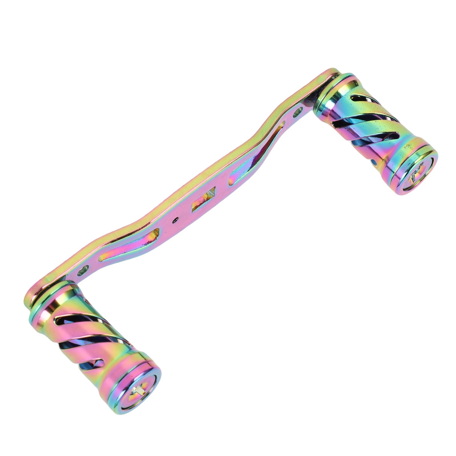 // Aluminum Alloy Lure Fishing Reel Handle Double Rocker Arm Grip For Baitcastin