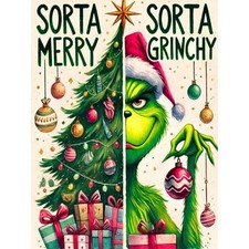Christmas 5D Diamond Painting Kits for Adults, Christmas Tree Diamond Art Kit...