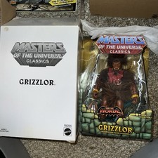 New With Box 1st Run 2010 Grizzlor Figure MOTUC Masters of the Universe Classics