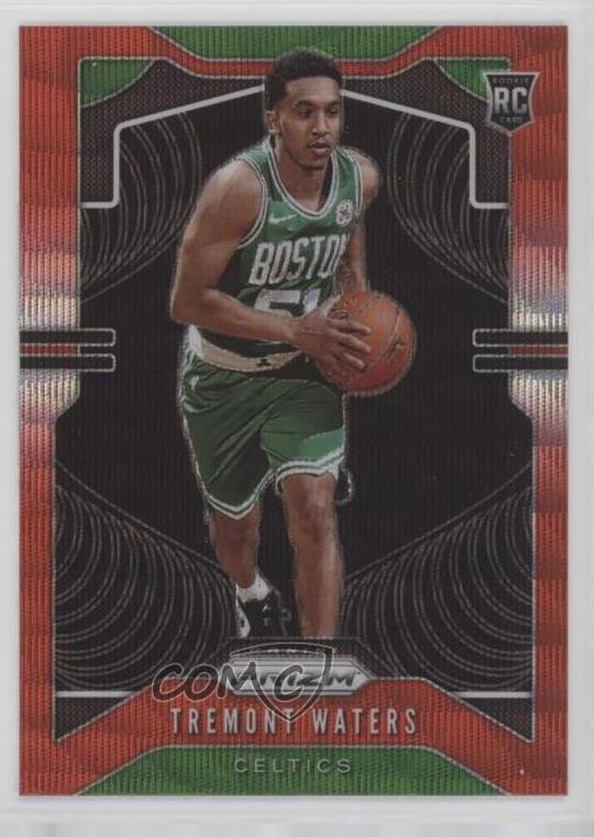 2019-20 Panini Prizm Rookie Ruby Wave Prizm Tremont Waters #286 Rookie RC 0y59