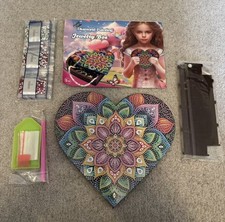 Diamond Art DIY Jewelry Box, Diamond Painting Craft Ornaments Storage Container