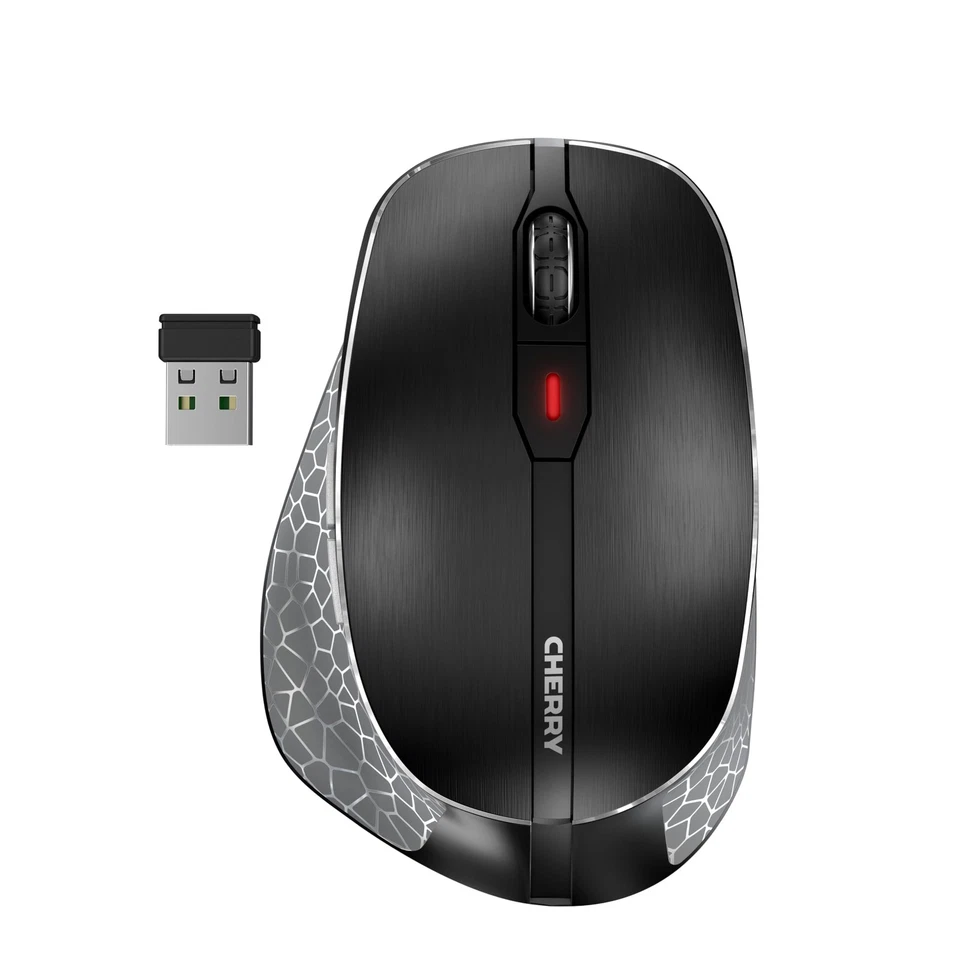 CHERRY MW 8C ADVANCED, wireless and rechargeable mouse, Bluetooth® or radio conn - Image 2 of 4