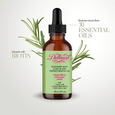 Organics Rosemary  Mint Hair Oil Strengthening Biotin Infused Oil for Frizzy .