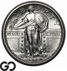 1917 Standing Liberty Quarter Type 1, Full Head *Tough Date* Choice BU++ FH