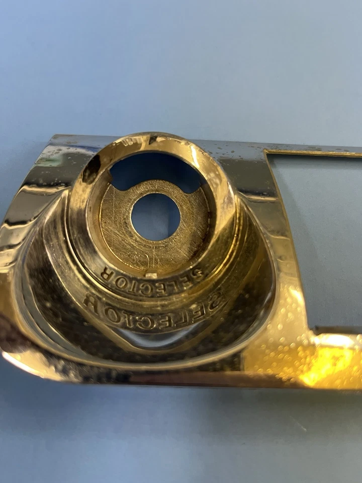 Chevy Impala Biscayne Belair ElCamino 1959-60 radio placa frontal bisel bonito Foto 3 de 4