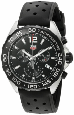Tag Heuer Formula-1 Chronograph Quartz Rubber Men's Watch CAZ1010.FT8024