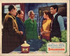 Alfred Hitchcock Ingrid Bergman Spellbound Original 11x14