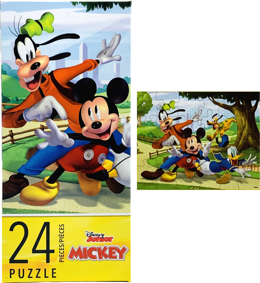 Disney Junior Mickey Mouse Goofy Donald Duck Pluto Jigsaw Puzzle