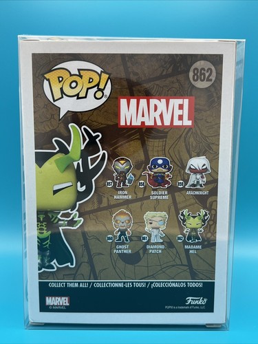 Funko Pop! Madame Hel #862 (Marvel) Infinity Warps NIB - Picture 2 of 2