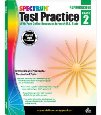 Spectrum Test Practice, Grade 2 - Paperback By Spectrum - VERY GOOD