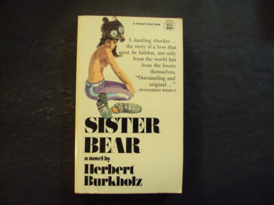 Sister Bear pb Herbert Burkholz 1st Fawcett Print 5/70 ID:83350