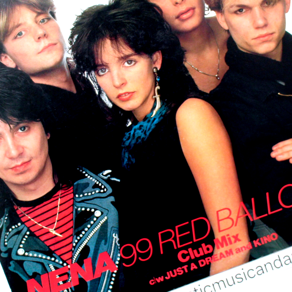 BEAUTIFUL ORIGINAL 1983 PROMO NENA 99 RED BALLOONS REMIX 12 INCH