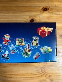 LEGO 40222 24-in-1 Christmas Build-Up  250 Pcs. 7+ Advent Calendar Snowman NEW