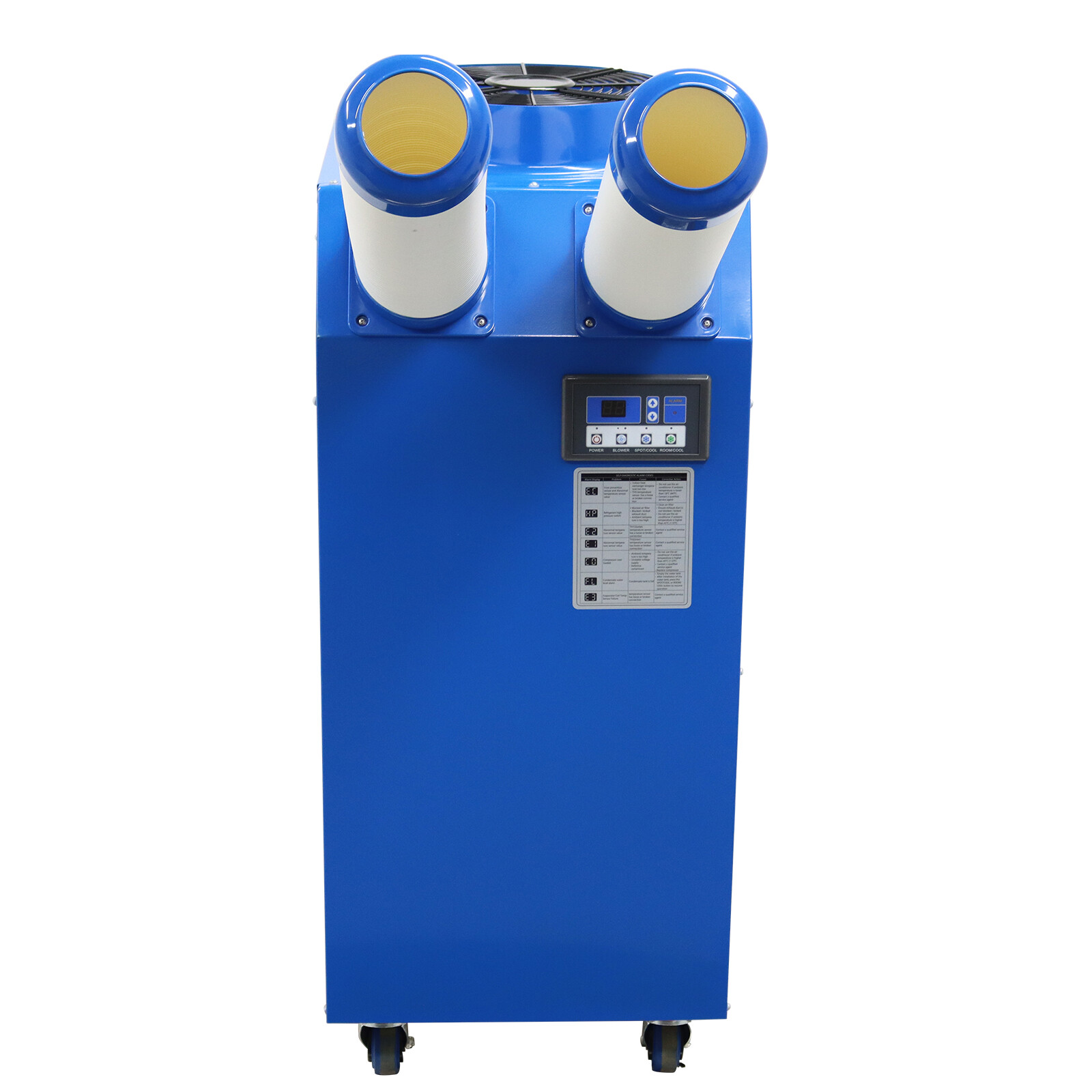 Industrial Spot Cooler Mobile Air Conditioner Cooling Machine Double Outlets