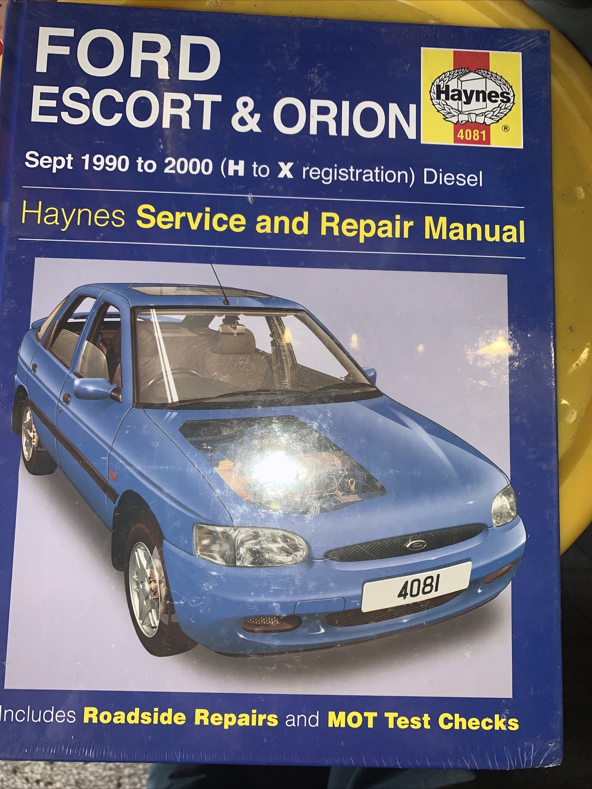 Ford Escort & Orion Diesel (Sept 90 - 00) H to X Reg 4081 HAYNES