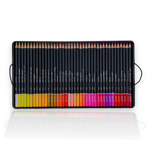 120 Buntstifte H&B colored pencils Zeichenset Künstlerbedarf Verschiedene Farben - Bild 4 von 6