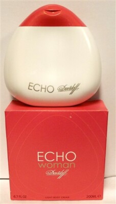 Echo Woman by Davidoff  Perfume Body Cream 6.7oz