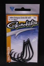 Gamakatsu Octopus Circle 4X Strong Straight Eye Inline Point Size - Size 7/0 
