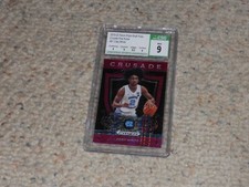 2019-20 COBY WHITE Prizm Draft Crusade Pink Pulsar RC Basketball Card #61 CSG 9