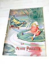 LA PETITE POUCETTE - CONTE DE GRIMM , LES BEAUX CONTES - 1910 - GRAND FORMAT