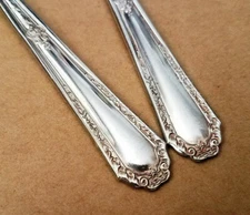 NATIONAL FOURTEEN Silverplate Silverware, Pierced Pie Server, Serving Utensils
