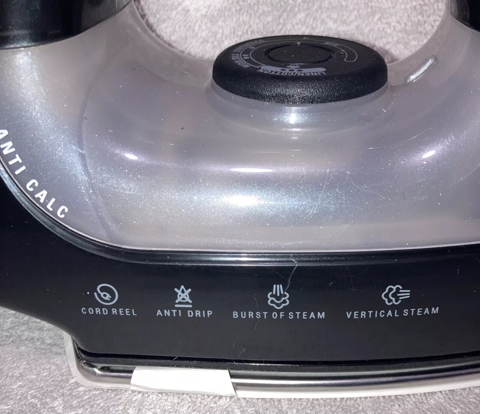 New Rowenta Effective Black Airglide Stainless Steel Anti Drip Steam ...