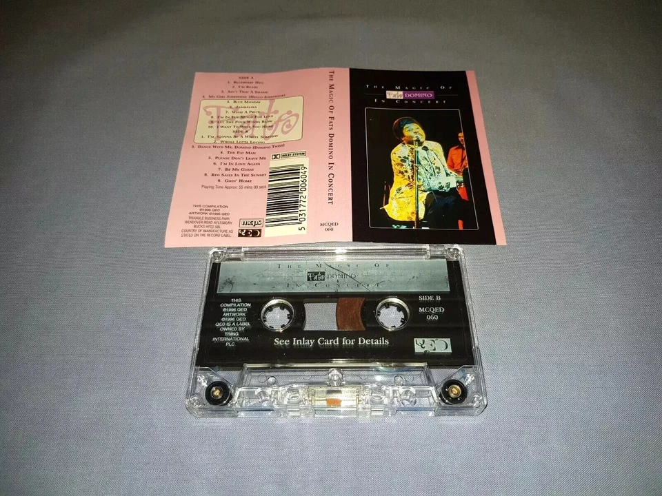 THE MAGIC OF FATS DOMINO IN CONCERT CASSETTE TAPE ALBUM - Image 2 of 2
