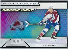 2024-25 Upper Deck Black Diamond Might Cale Makar 94/99 #DM-CM Colorado