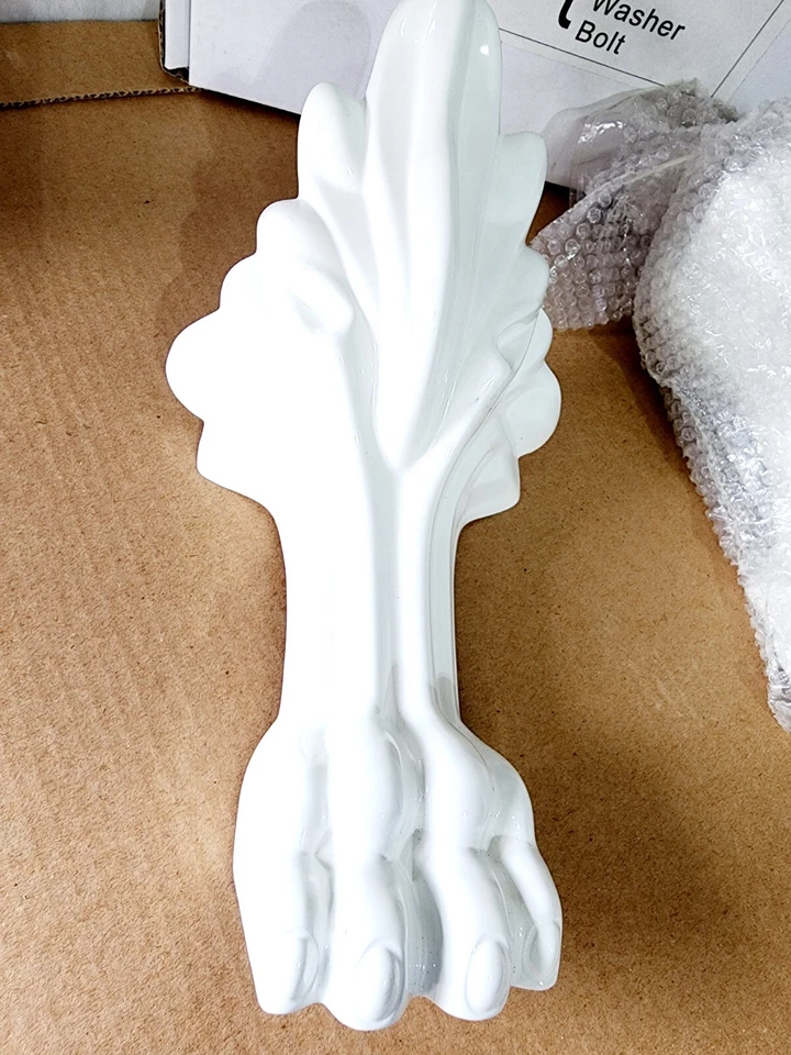 Streamline Bath N-CFL11601-WH 爪足浴缸脚白色 — 第 2/4 张图片