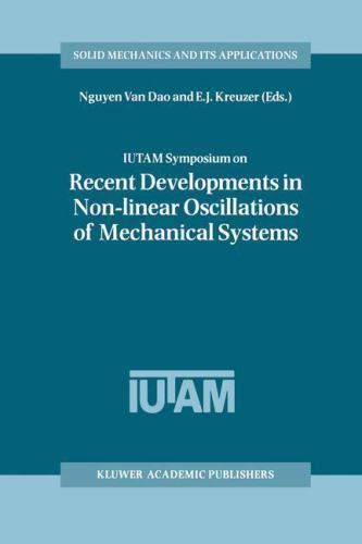 Solid Mechanics and Its Applications Ser.: IUTAM Symposium on Recent ...