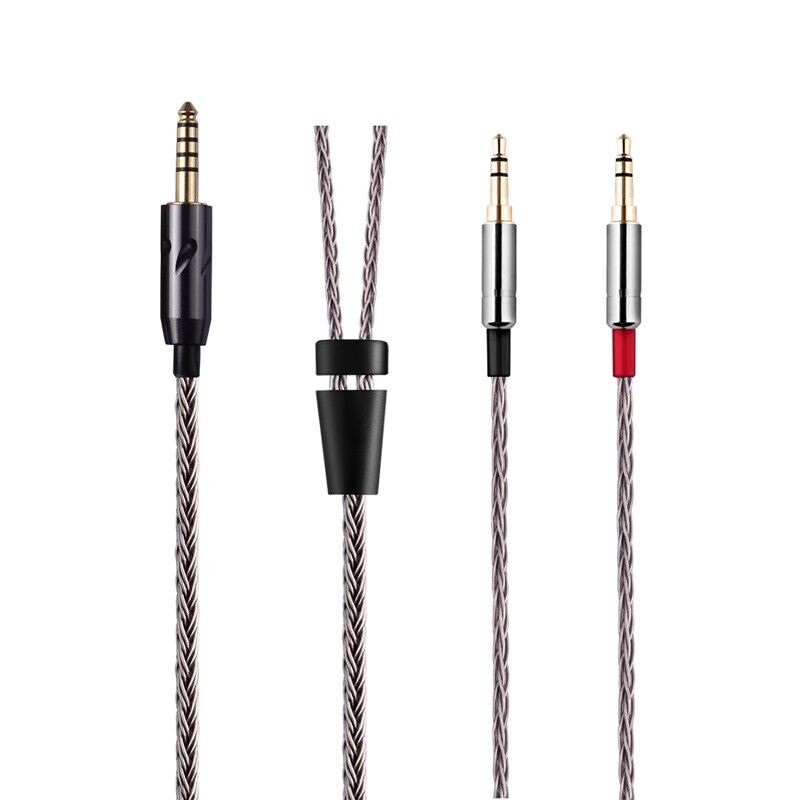 6N 4.4mm balanced Audio Cable For Pioneer SE-MONITOR 5 SEM5 ONKY