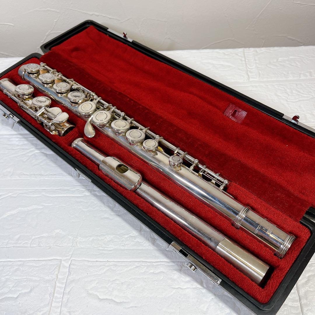 YAMAHA YFL-221 Flute Nickel Silver Plated Student w/ Hard YAMAHA YFL-221 Flute Nickel Silver Plated Student w/ Hard
