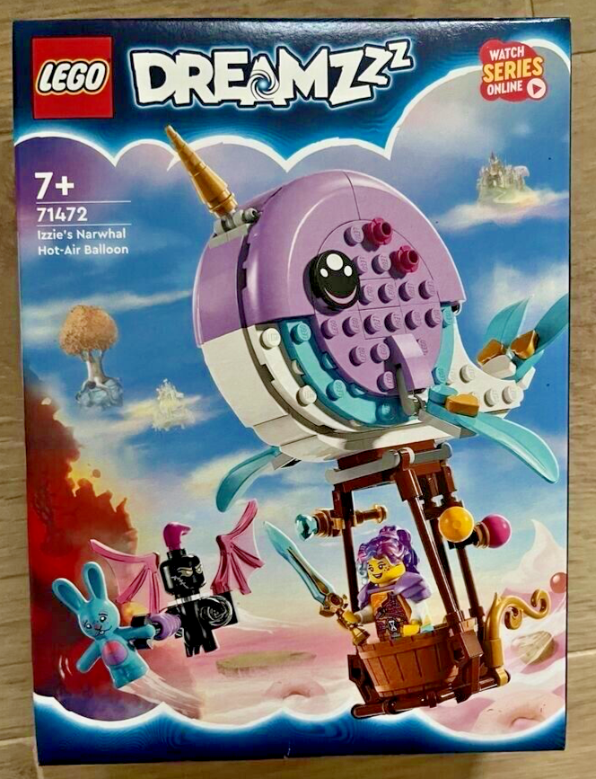 LEGO DREAMZzz Izzie's Narwhal Hot-Air Balloon 71472 Toy Building