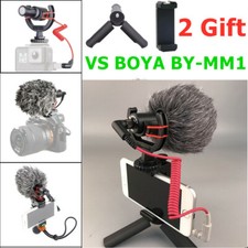 Relacart MU1 Interview Video Microphone Condenser For Phone camera VS BY-MM1
