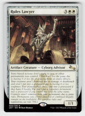 Unstable #20 Rules Lawyer