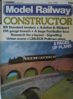Model Railway Constructor Magazine Vol 48, No. 565, May 1981, Copy 3, CB