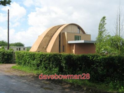 PHOTO  FINISHED ECO-HOUSE AT CROSSWAYS  ON FIVE OAK LANE. THIS HOUSE APPEARED ON