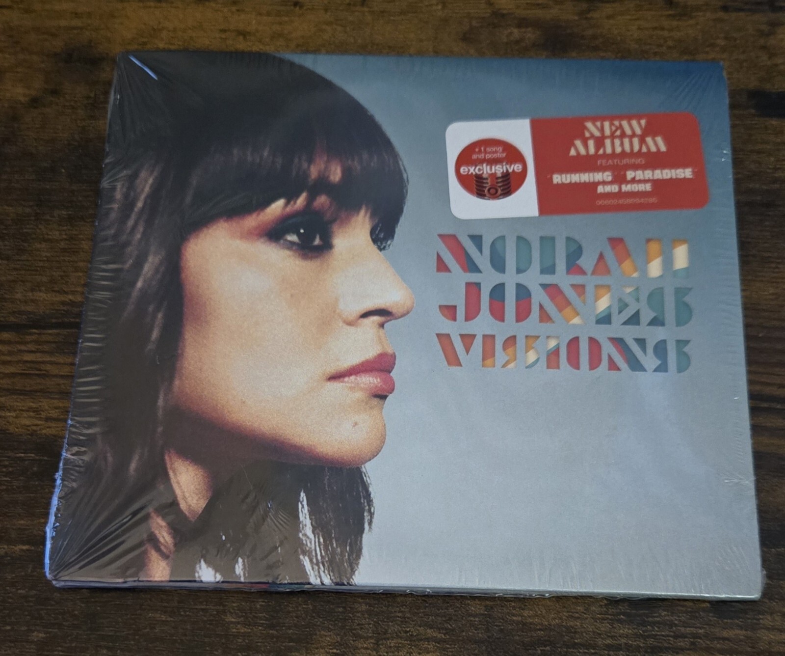 NORAH JONES Visions TARGET Exclusive CD BONUS TRACK & POSTER New Sealed