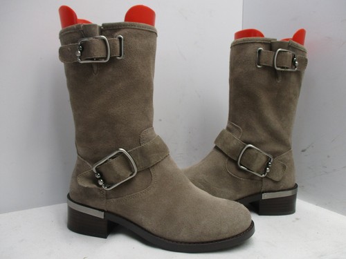 Vince Camuto Wantilla Gray Taupe Suede 