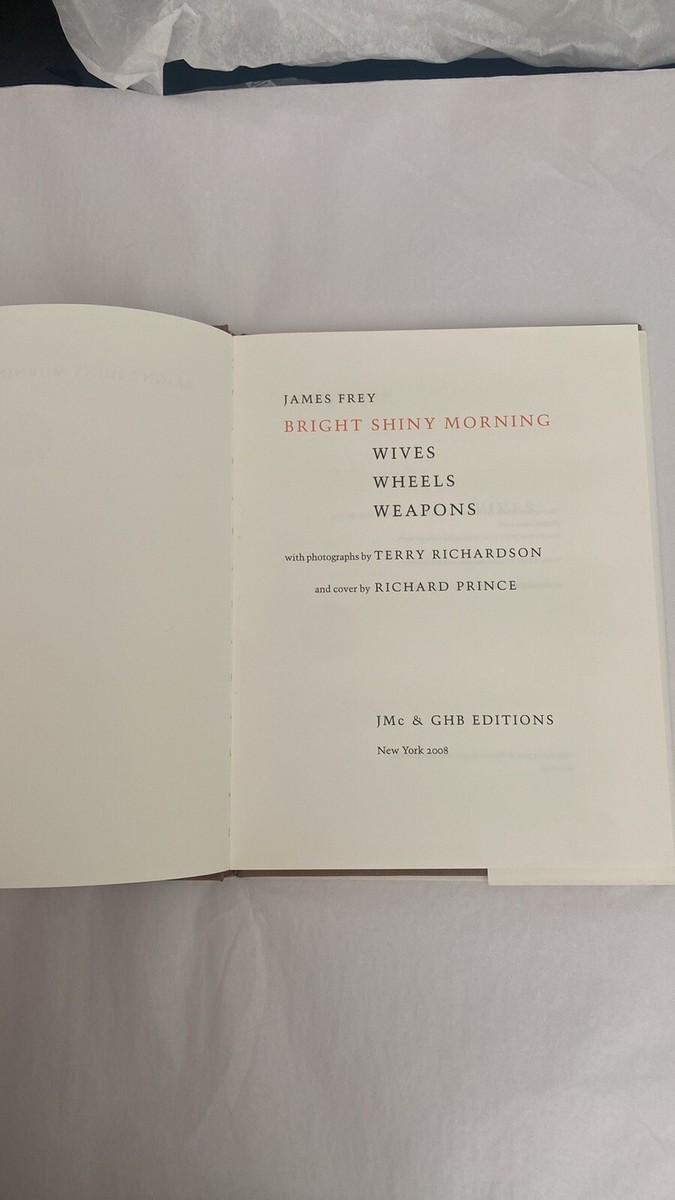 Wives Wheels Weapons Book Terry Richardson Richard Prince | eBay