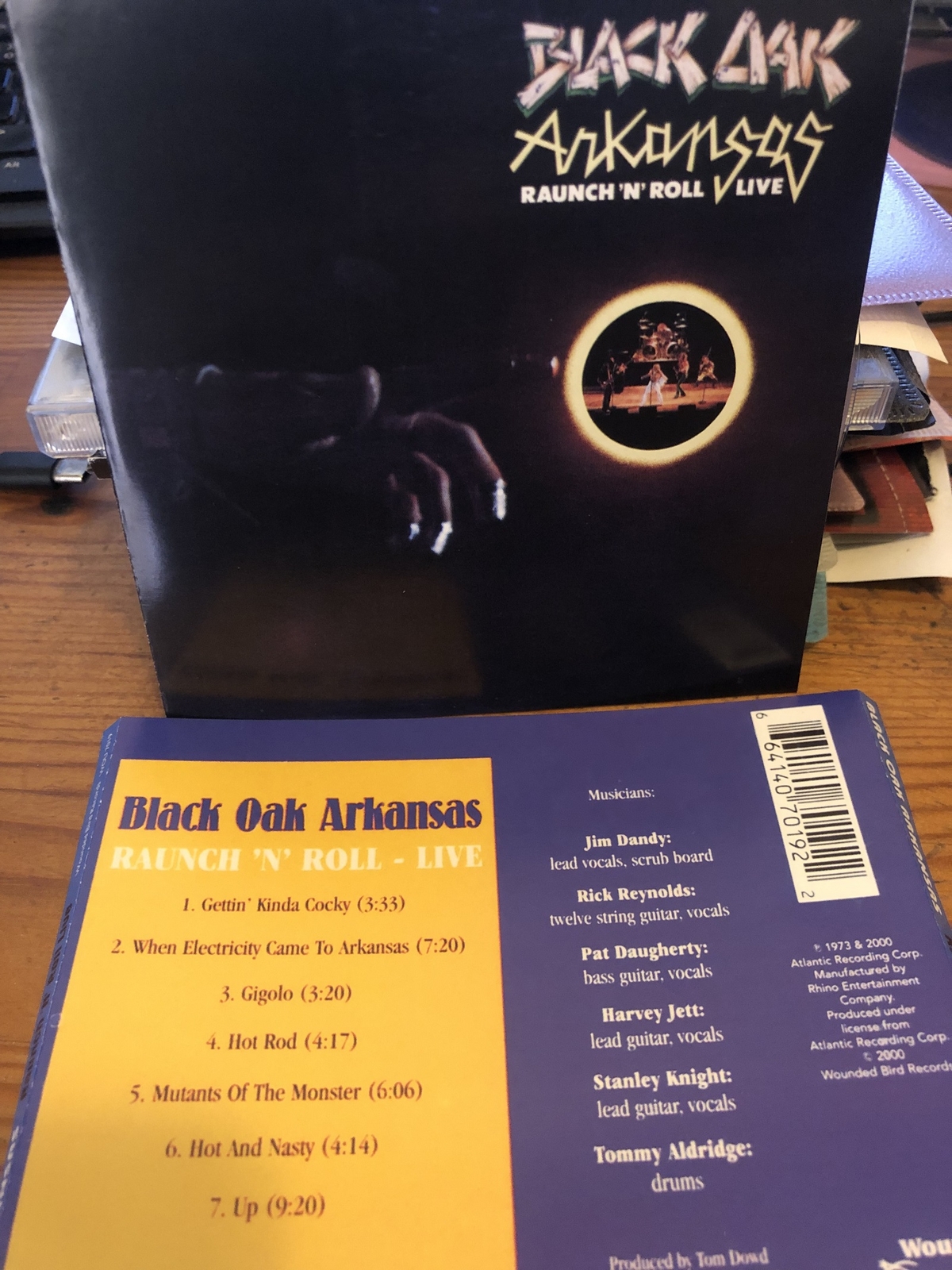 BLACK OAK ARKANSAS CD Raunch n Roll LIVE 1973 CLASSIC ROCK