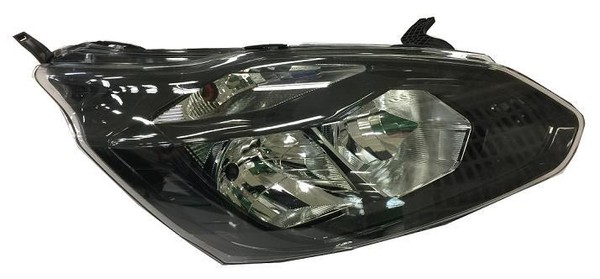 Scheinwerfer Vorderer FüR Ford Transit Custom 2012-2017 Schwarze Reflektor Links-image