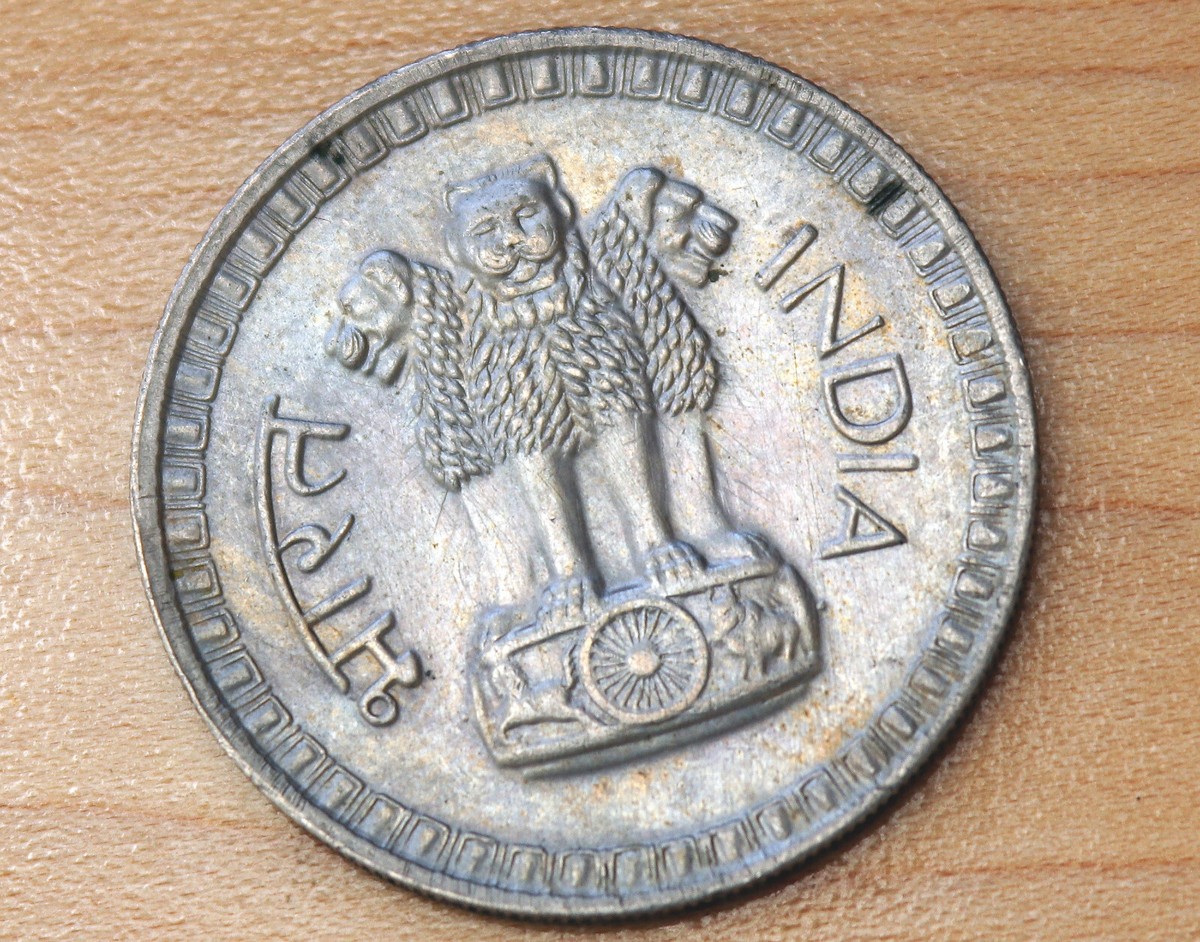 1977 India 1 Rupee Bombay Mint | eBay