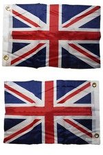 12x18 UK United Kingdom British Country 2ply Double Sided 12"x18" Flag Grommets