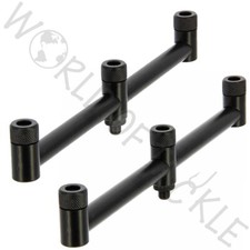 Buzz Bars 3 Rod CHUNKY 27cm Carp Coarse Fishing Aluminium Buzzer Bars NGT x2