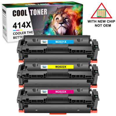 W2020X 414A Toner for HP 414X Laserjet Pro M479 M479dw M479dn M454 WITH CHIP LOT
