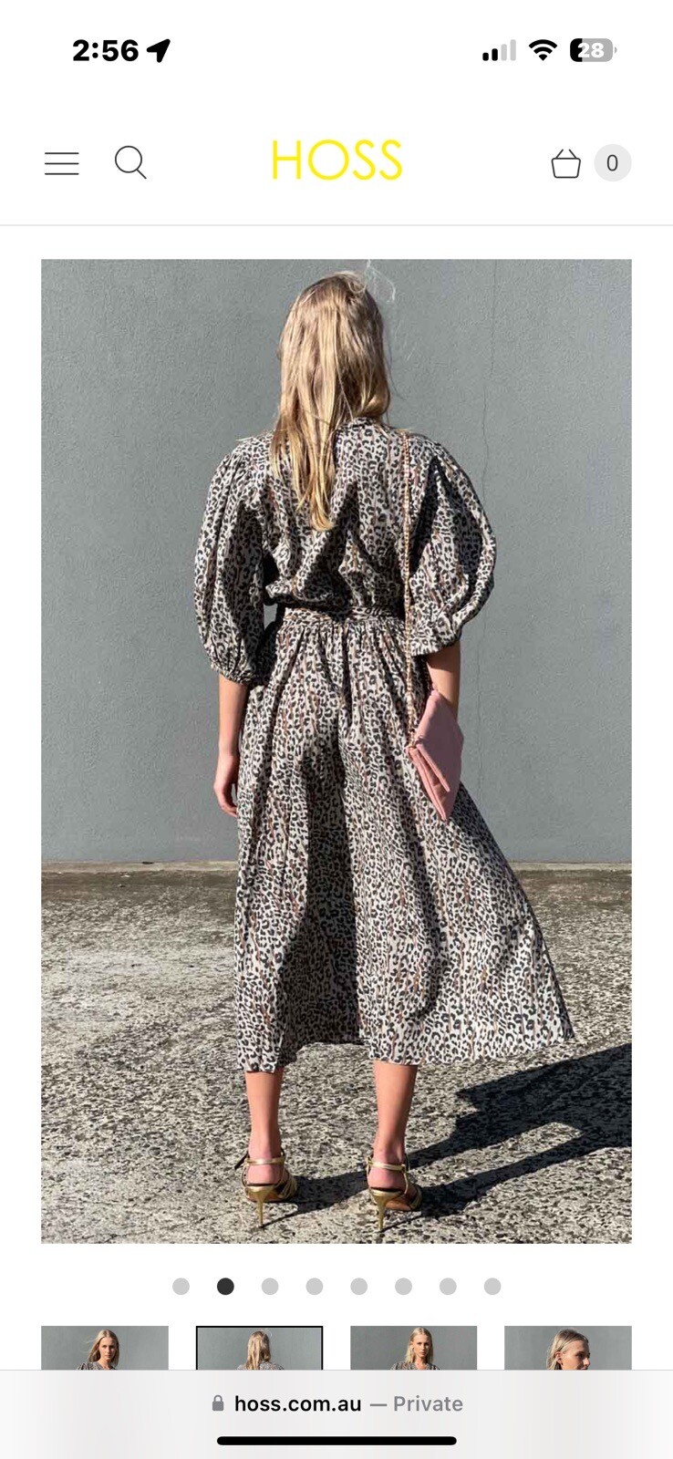 HUSK Leopard Print Dress eBay